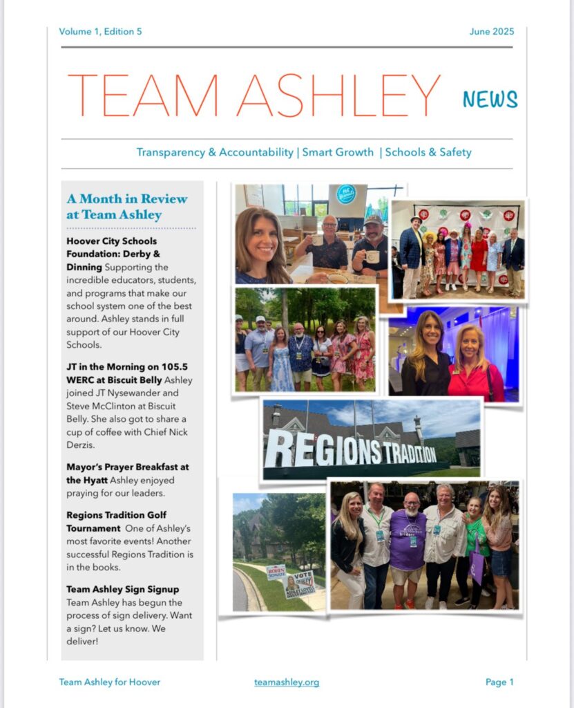 2025 06 June Team Ashley News Page 1 image